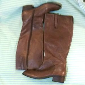 🔥🔥🔥 Any 3 pair women's shoes for $30! Leather knee high riding boots sz 7 1/2